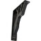 Ekena Millwork Damon Wrought Iron Bracket, (Triple center brace), Antiqued Pewter 2"W x 7 1/2"D x 10"H BKTM02X07X10TDAAPW - alternate 1